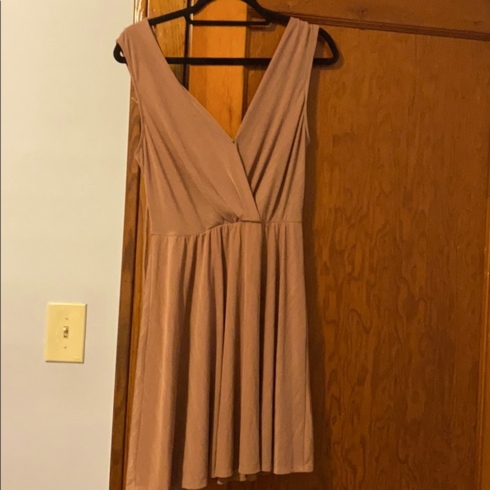 Ribbed Fabric Dress